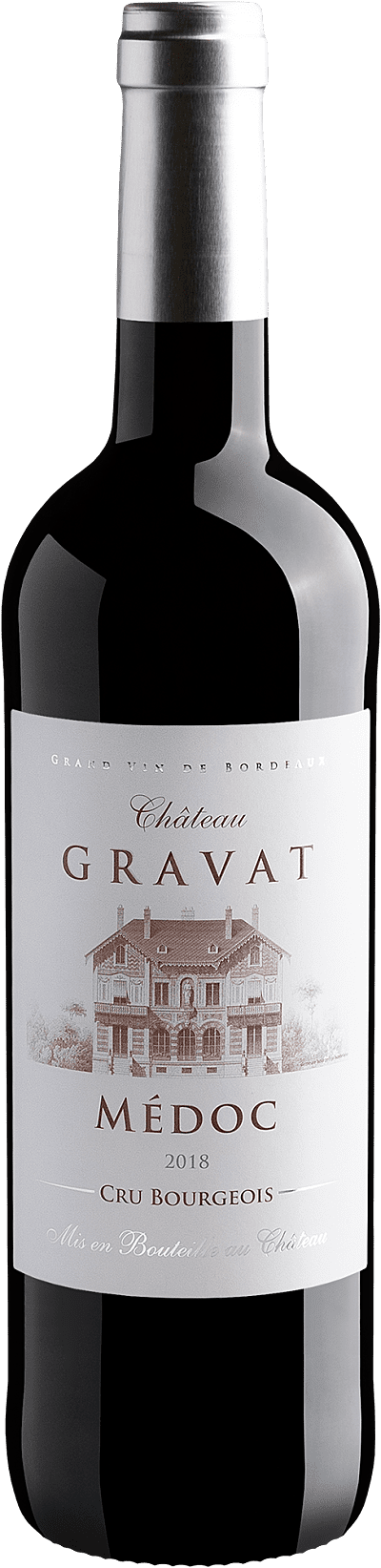 Château Gravat Médoc Cru Bourgeois AOC 2018