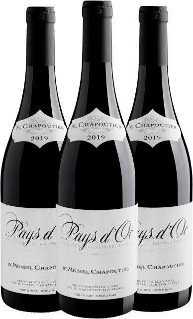 Kit 3 M. Chapoutier Pays d'Oc Rouge 2019