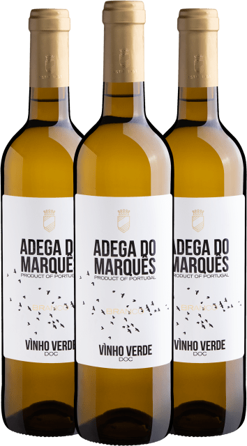 Kit 3 Adega do Marquês Branco Vinho Verde DOC