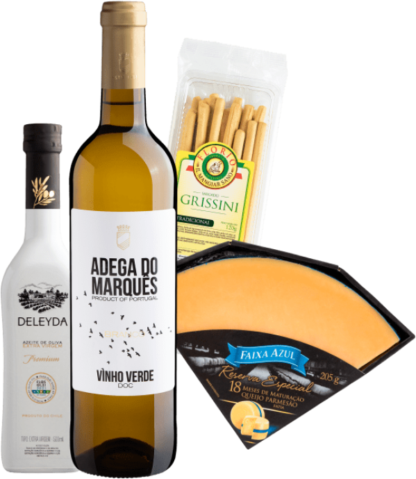 Kit Harmonização com Vinho Verde