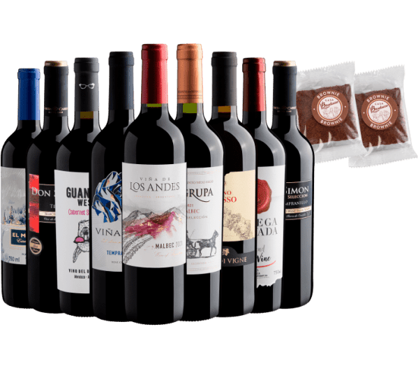 Kit Aniversário 9 anos: 9 por R$299,90 + 2 Brownies Casa Bauducco Grátis