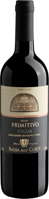 Badia Alle Corte Primitivo Puglia IGT 2020