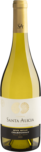 Santa Alicia Reserva Chardonnay Estate Bottled Valle del Maipo 2020