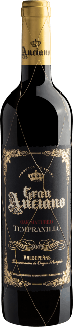 Gran Anciano Oak Matured Tempranillo Valdepeñas DOP 2019