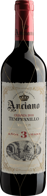 Anciano Crianza 3 Years Tempranillo Valencia DOP 2018
