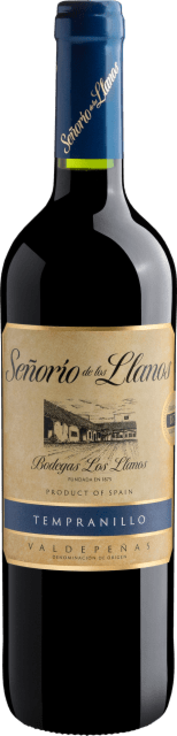 Señorio de Los Llanos Tempranillo Valdepeñas D.O.