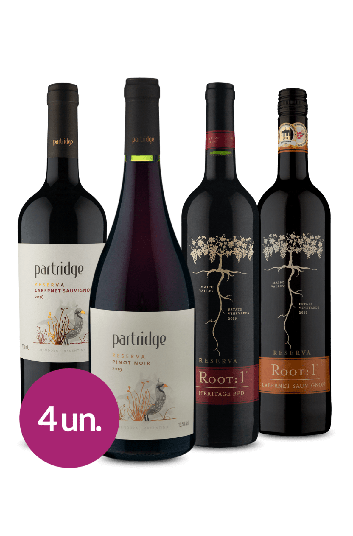 Kit 4 - Campeões Wine