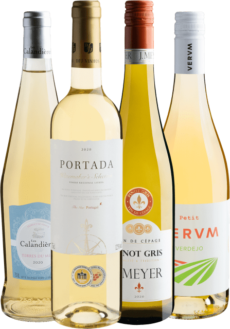 Kit Vinhos Brancos do Velho Mundo