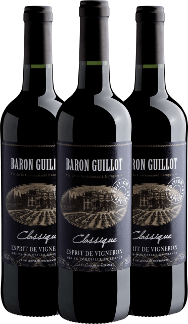 Kit 3 Baron Guillot Classique Esprit de Vigneron Édition Spéciale