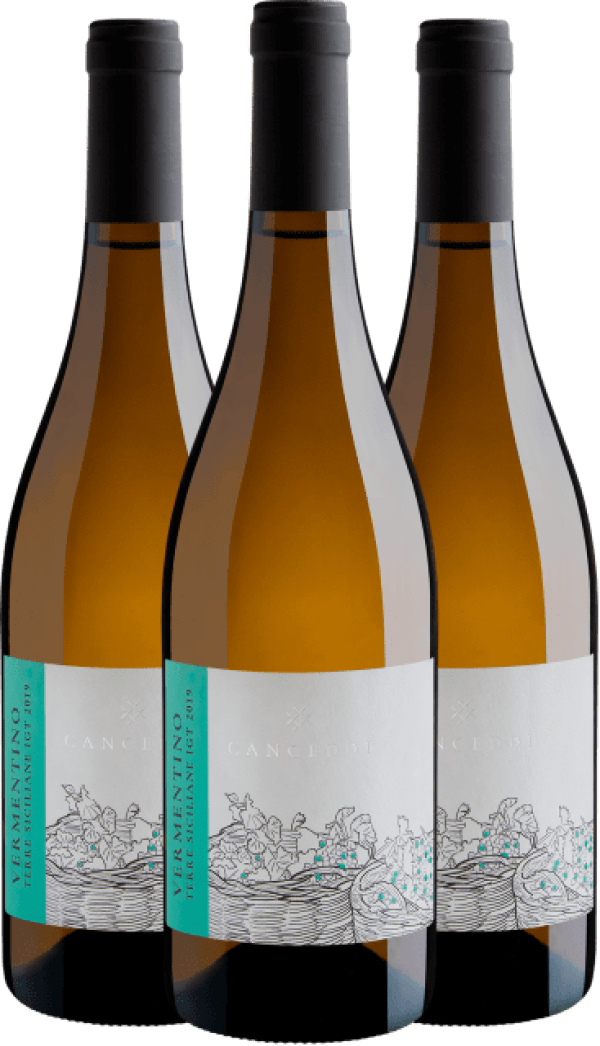 Kit 3 Canceddi Vermentino Sicilia DOC 2019