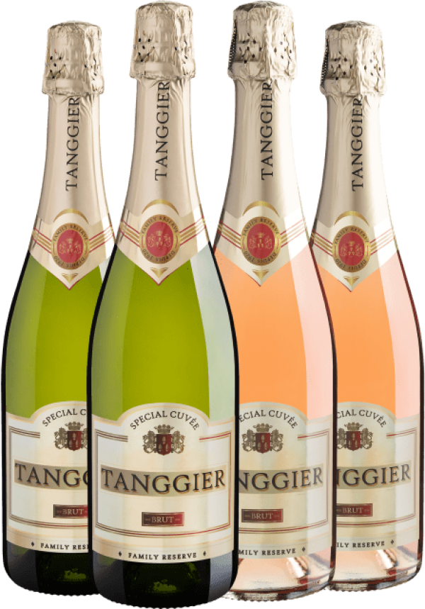 Kit Tanggier: 2 Brut + 2 Brut Rosé