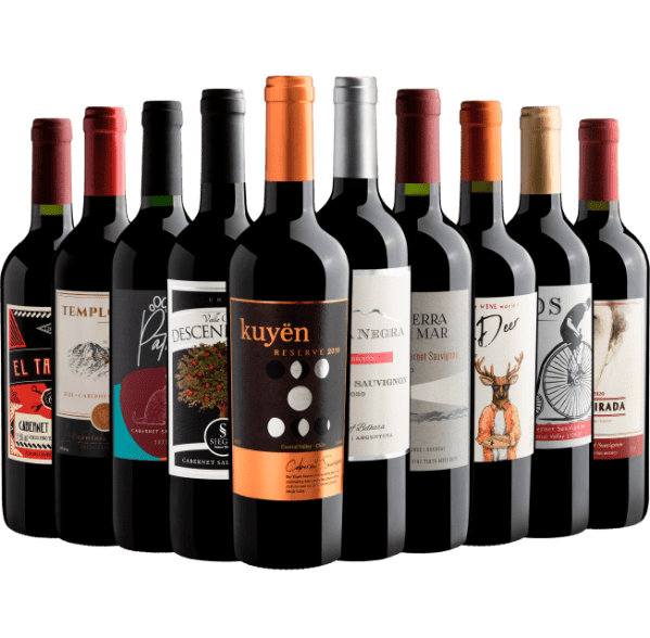 Kit 10 Cabernets Sauvignons