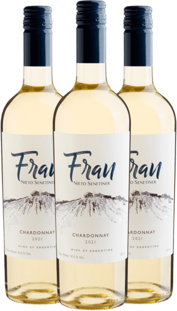 Kit 3 Nieto Senetiner Fran Chardonnay