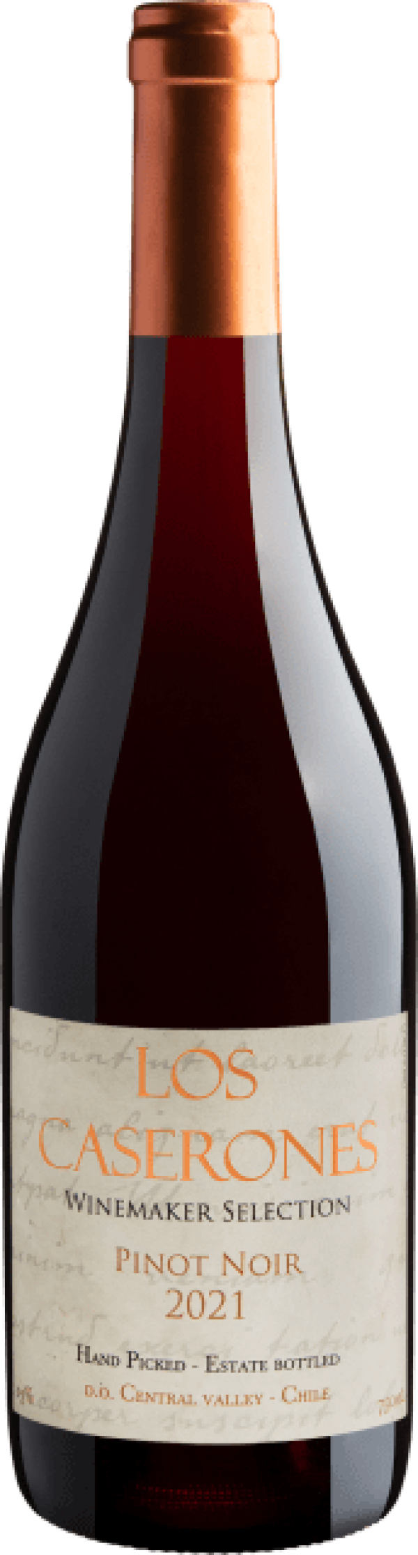 Los Caserones Winemaker Selection Pinot Noir Central Valley D.O. 2021