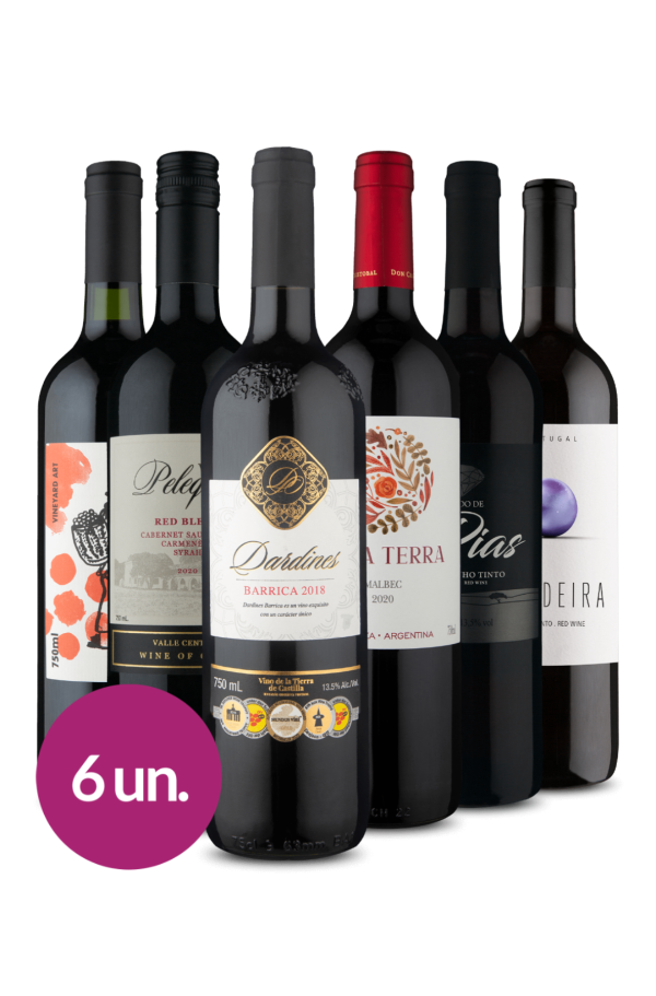 kit 6 - Tintos Desejados
