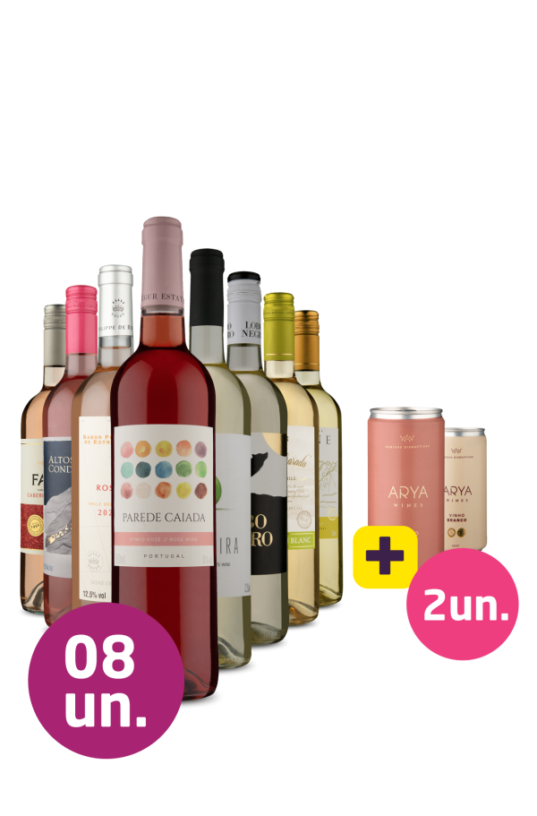 Kit 8 - Mega Oferta Refrescantes + 2 Latas Arya Grátis