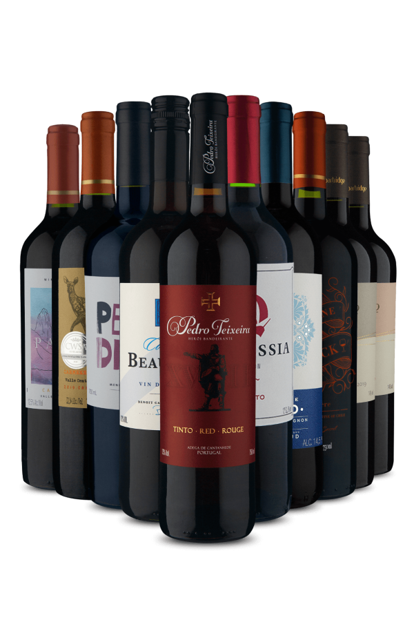 Kit Tintos Trabalhados (10 Vinhos)