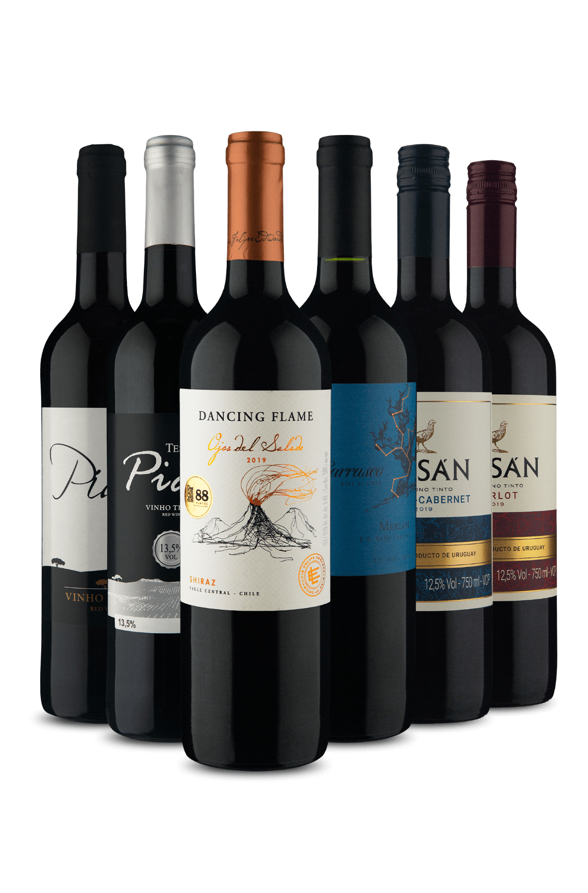 Kit Sexteto Tintos (6 Vinhos)