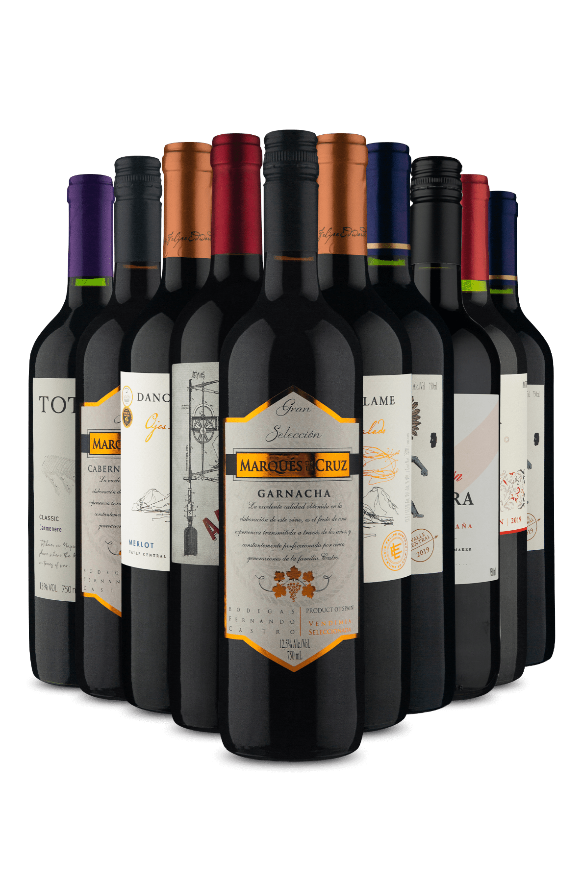 Kit Tintos Homéricos (10 Vinhos)