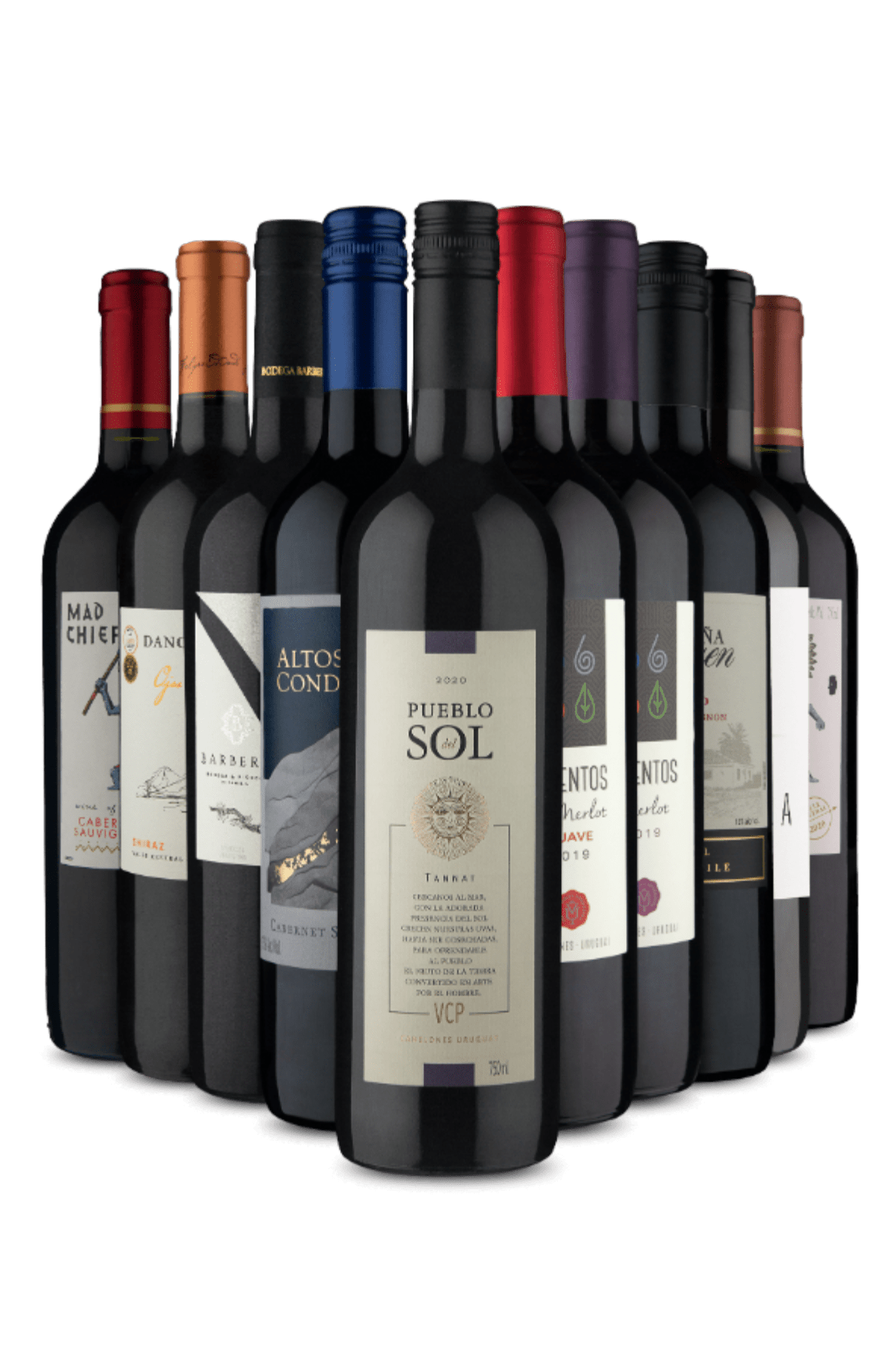 Kit Tintos que Encantam (10 Vinhos)