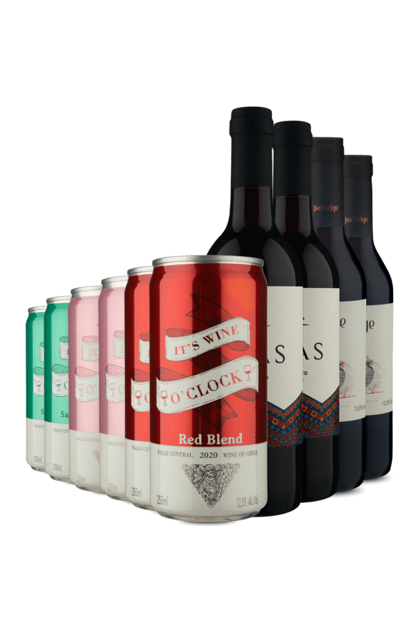 Kit Não Divido Meu Vinho com Ninguém (10 Vinhos)
