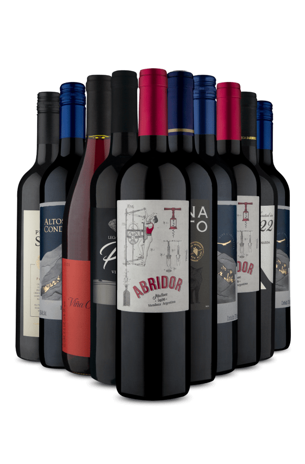 Kit 10 Tintos Preço Mini Kit Max ( 10 Vinhos)