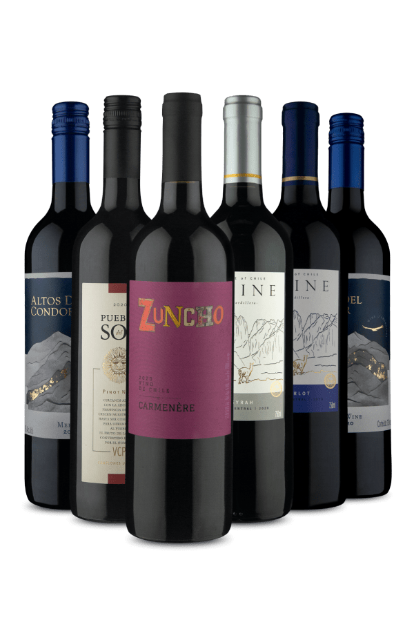 Kit 6 Tintos Belas Uvas ( 6 Vinhos)