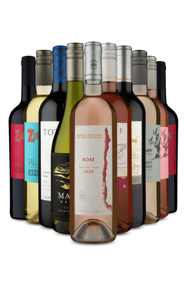 Kit 10 - Mix Chileno (10 Vinhos)