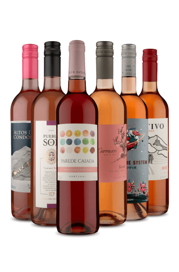 Kit 6 - Fãs dos Rosés (6 Vinhos)