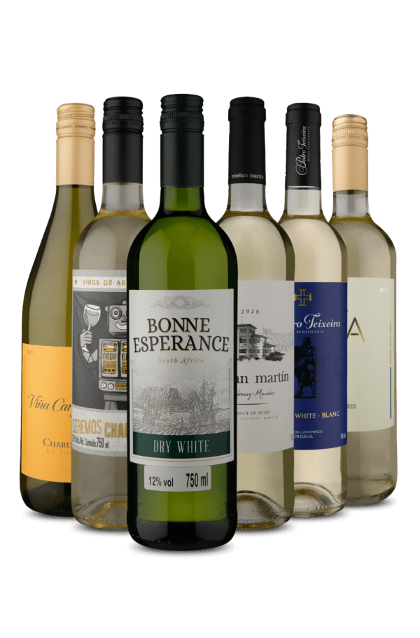 Kit 6 - Mix Mundo de Brancos (6 Vinhos)