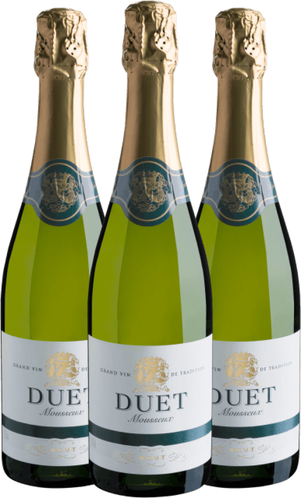 Kit 3 Espumante Duet Mousseux Brut