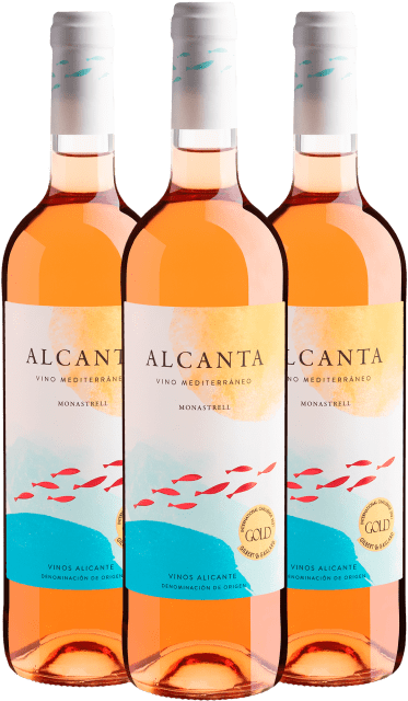 Kit 3 Alcanta Monastrell Rosado Alicante D.O.