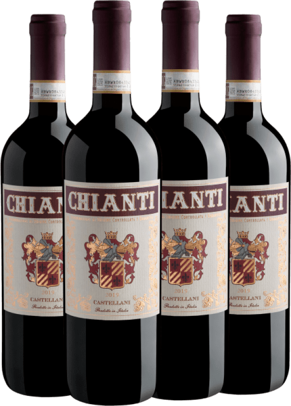 Kit 4 Castellani Chianti DOCG
