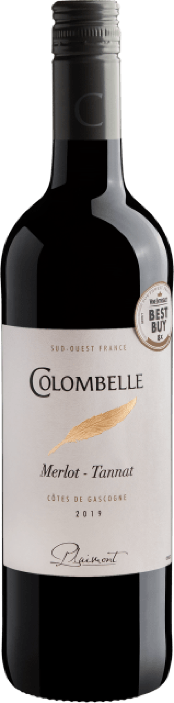 Colombelle Merlot-Tannat Côtes de Gascogne IGP 2019