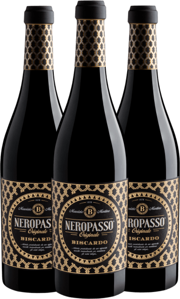 Kit 3 Biscardo Neropasso Originale