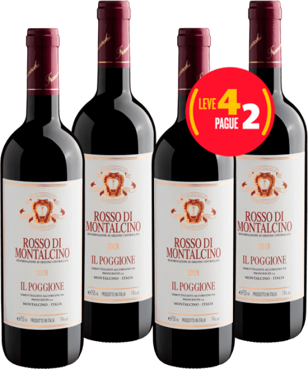 Leve 4, Pague 2: Il Poggione Rosso di Montalcino DOC 2018