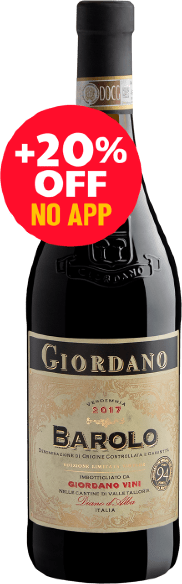 Giordano Barolo DOCG 2017