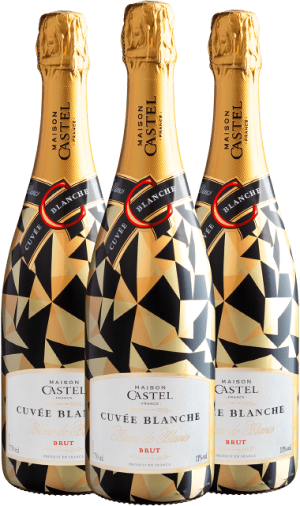 Kit Trio Maison Castel Kaleidoscope Brut