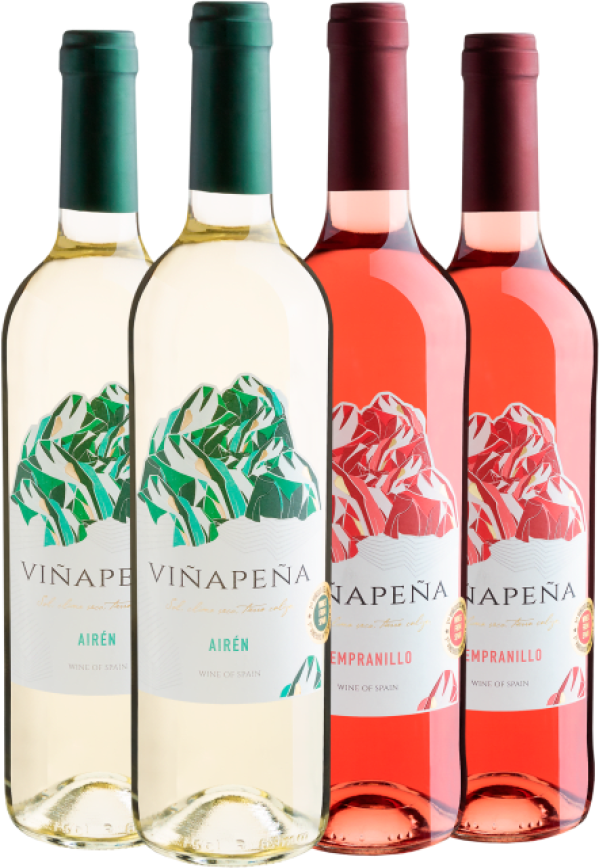 Kit Viñapeña: 2 Airén + 2 Tempranillo