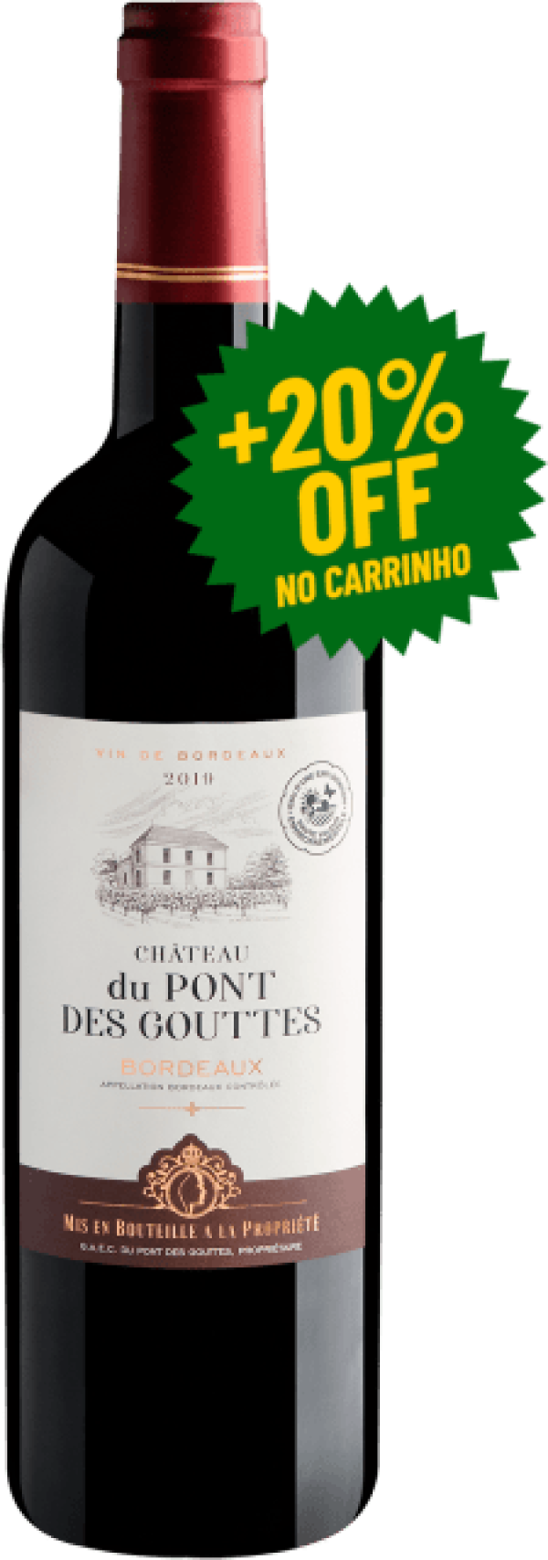 Château du Pont des Gouttes Bordeaux AOC 2019