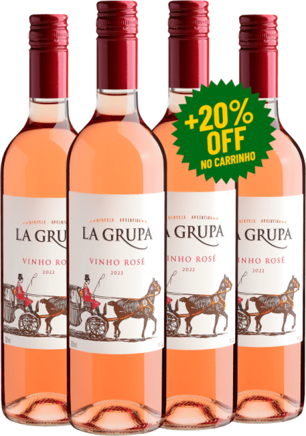 Kit 4 La Grupa Rosé