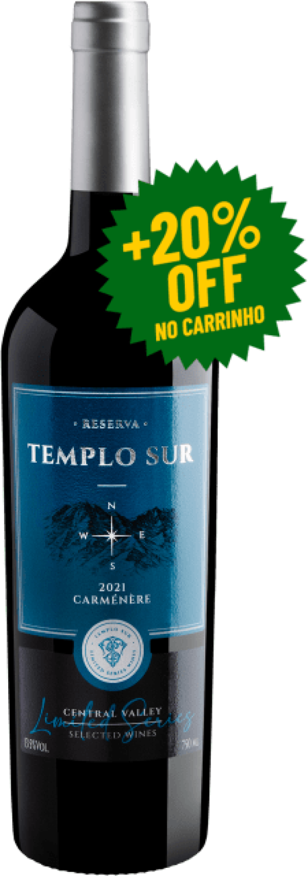 Templo Sur Limited Series Carménère 2021