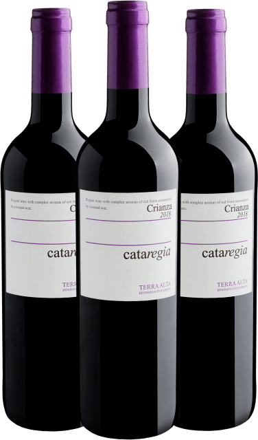Kit 3 CataRegia Crianza Terra Alta D.O.