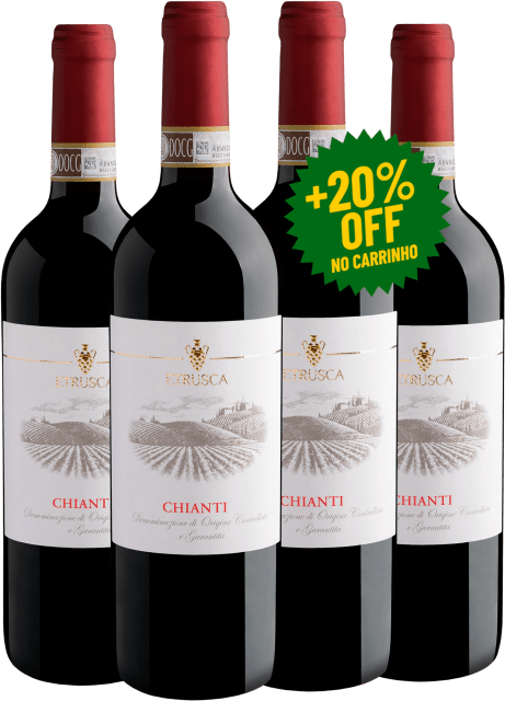 Kit 4 Etrusca Chianti DOCG