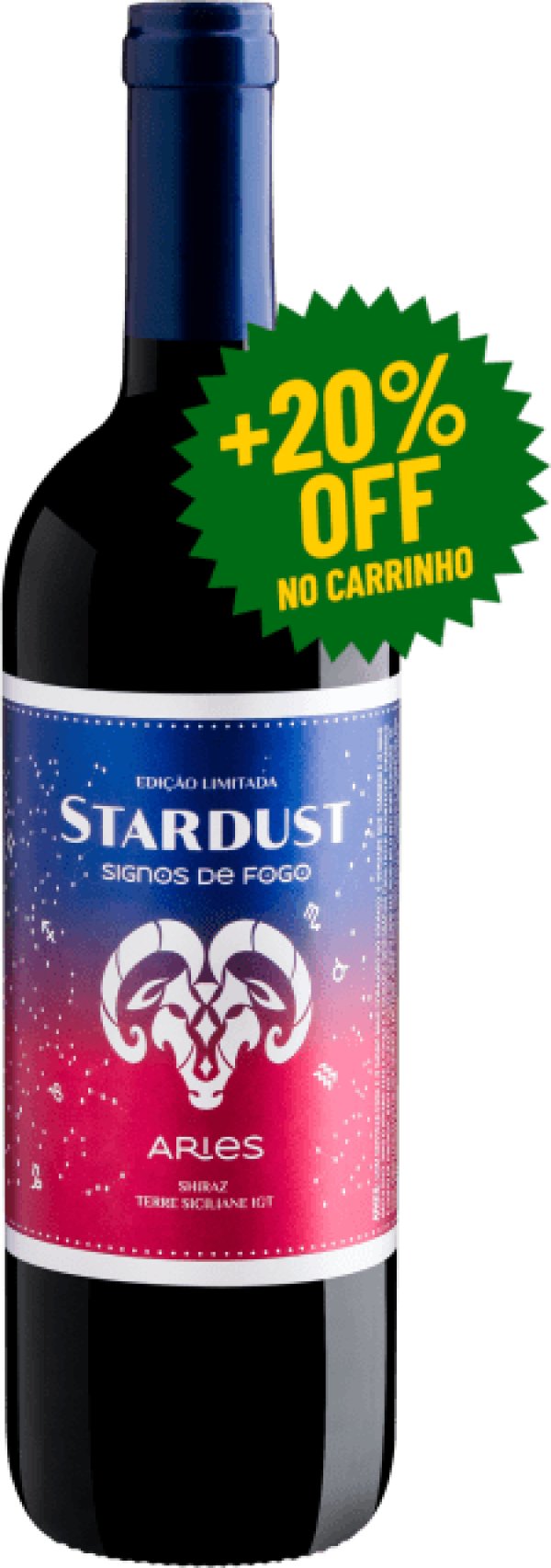 Stardust Edição Limitada Aries Shiraz Terre Siciliane IGT 2020