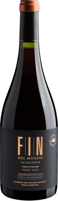 Fin Del Mundo Patagonia Single Vineyard Pinot Noir Limited Edition Finca los Hermanos 2018