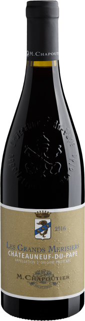 M. Chapoutier Les Grands Merisiers Châteauneuf-du-Pape AOP 2016