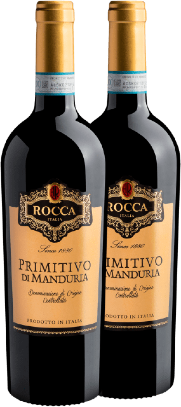 Kit 2 Rocca Primitivo di Manduria DOC