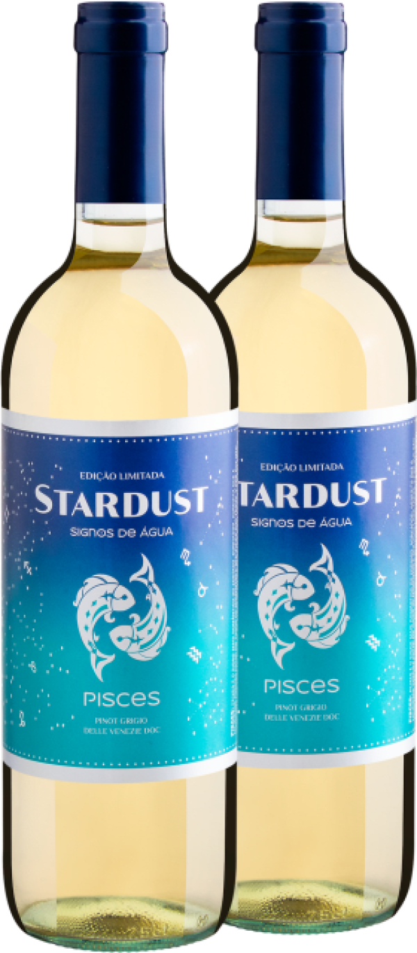 Kit 2 Stardust Edição Limitada Pisces Pinot Grigio Delle Venezie DOC