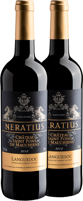 Kit 2 Château Saint Pons de Mauchiens Neratius Languedoc AOP
